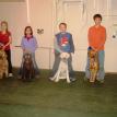 Katie & Molly, Julia & Maggie, Brian & Merlin, Luke & Folly